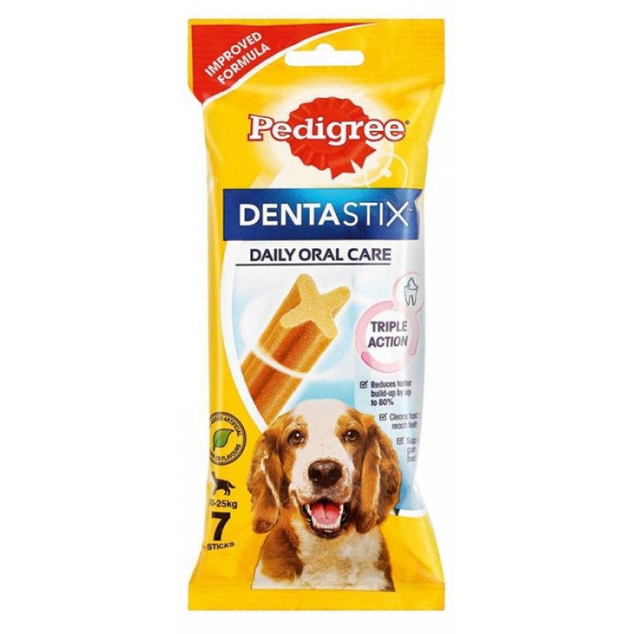 Pedigree Snack Dentastix For Dogs 10-25kg 180gr 10t (5010394984584)