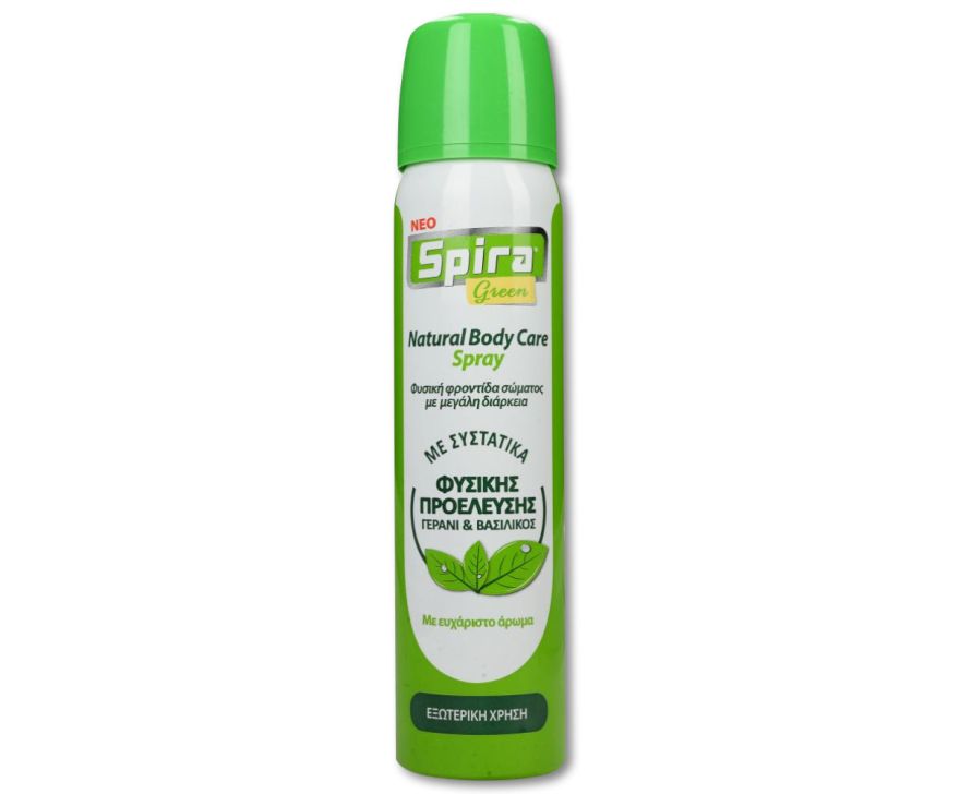 Spira Green Αντικουνουπικό Spray 100ml 12τ (8008090606982)