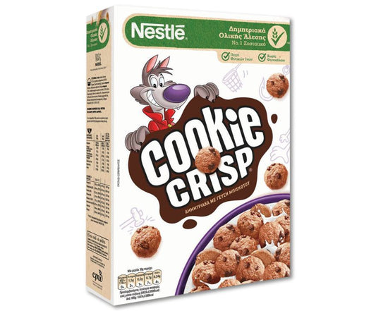 Nestle Cookie Crisp Ολικής Άλεσης 375gr 18τ (3387395326579)