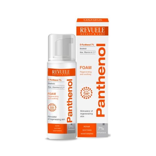 Revuele Panthenol Foam Καταπραϋντικός Αφρός για Πρόσωπο και Σώμα 150ml (3800225901925)