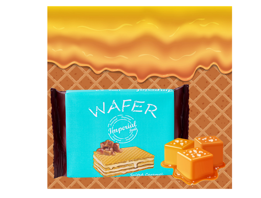 Imperial Foods Salted Caramel Wafer 100gr 16+2 GIFT (5200414800063)