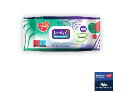 ΕΠΙΛΟΓΗ ΜΟΥ ΜΩΡΟΜΑΝΤΗΛΑ FAMILY ALOE ΜΕ ΚΑΠ.100ΤΜΧ (Σ18)