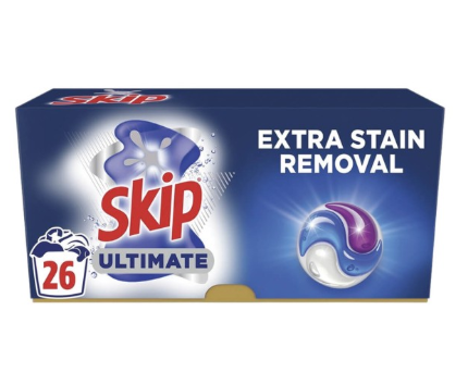 SKIP ΥΓΡΕΣ ΚΑΨΟΥΛΕΣ 26 ΜΕΖΟΥΡΕΣ ULTIMATE STAIN REMOVAL 3Τ