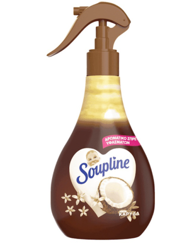 SOUPLΙΝΕ SPRAY ΥΦΑΣΜΑΤΩΝ ΚΑΡΥΔΑ 300ML (ΣΥΣΚ 10) (8718951641792)