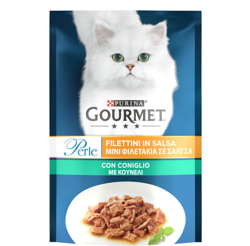 ΓΑΤ/ΦΗ GOURMET PERLE ΚΟΥΝΕΛΙ 85ΓΡ 24τ