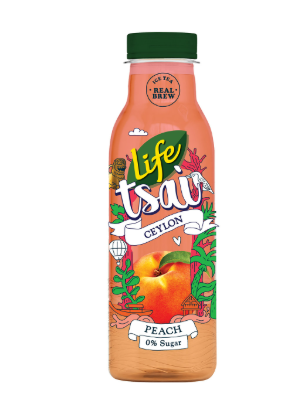 LIFE ΤΣΑΙ CEYLON ΡΟΔΑΚΙΝΟ 500ML (Σ12) (5201037404938)