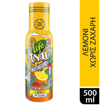 LIFE ΤΣΑΙ EARL GREY ΛΕΜΟΝΙ 500ML (Σ12) (5201037404945)