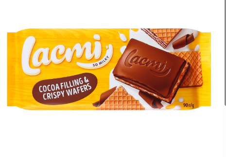 ROSHEN ΣΟΚΟΛΑΤΑ LACMI ΓΚΟΦΡΕΤΑ 90ΓΡ (Σ18) (4823077633188)