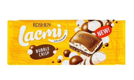 ROSHEN ΣΟΚΟΛΑΤΑ BUBBLE CRISP 85ΓΡ (Σ17) (4823077634369)