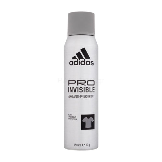 Adidas Αποσμητικό Spray Men Pro Invisible 150ml 6τ (3616303440657)