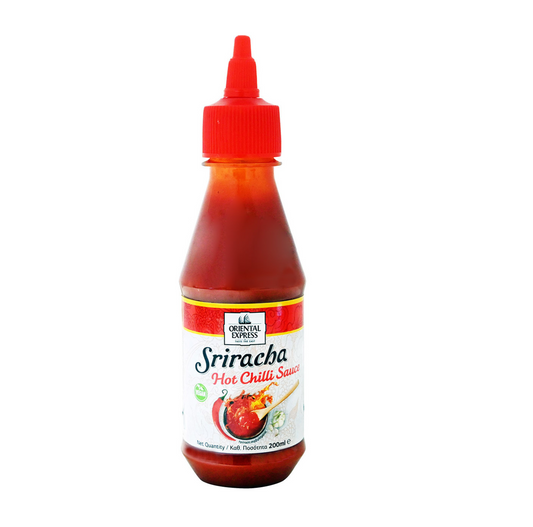 ORIENTAL EXPRESS ΣΩΣ SRIRACHA ΤΣΙΛΙ EXT. HOT 200ML 12τ (5206674105019)