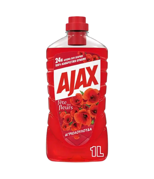 AJAX ΥΓΡΟ ΚΑΘ/ΚΟ 1L FDF ΑΓΡΙΟΛΟΥΛΟΥΔΑ 12τ (8718951333512)