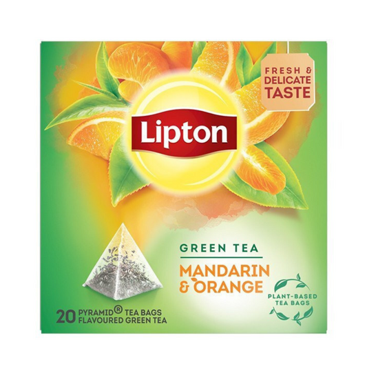 Lipton Green Tea Tangerine&amp;Protocol 20 Packs 36t (8722700221906)