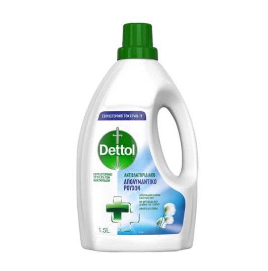 DETTOL ΑΠΟΛΥΜΑΝΤΙΚΟ ΓΙΑ ΤΑ ΡΟΥΧΑ 1.5L 8τ (5201347160333)