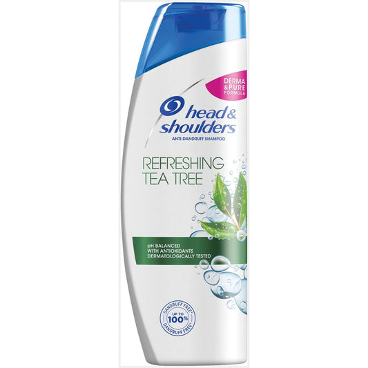 Head & Shoulders Tea Tree Heated Scalp Shampoo 360ml 6τ (8001090496669)