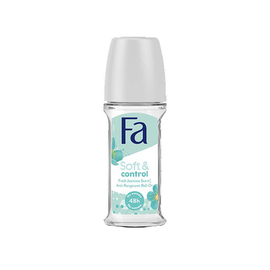 Fa Soft &amp; Control Fresh Jasmine Deodorant 48h in Roll-On 50ml 6t (6281031259344)