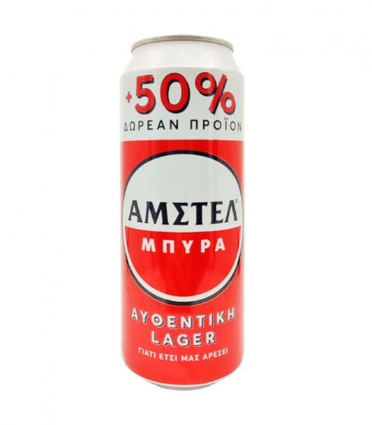 Μπύρα Amstel Κουτί 330ml. +50% Δ.Π. 24τ (5201261203178)