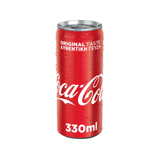 Coca Cola Classic Κουτί Cola με Ανθρακικό 330ml 24τ (5449000214911)