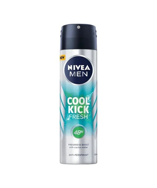 Nivea Men Cool Kick Fresh Αποσμητικό 48h σε Spray 150ml 6τ (9005800342634)