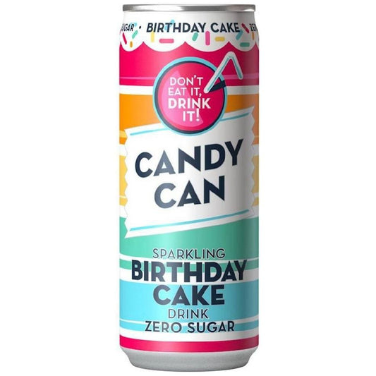 Candy Can Sparkling Bubble Gum Zero Sugar 330ml (8718858612802)