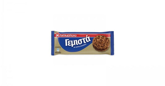 Μπισκότα Παπαδοπούλου Γεμιστά με Γέμιση Σοκολάτα 58gr 10τ (5201004044235)