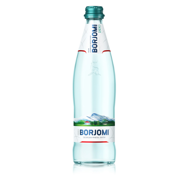 Borjomi Φιάλη Sparkling Water 500ml (4860019001346)