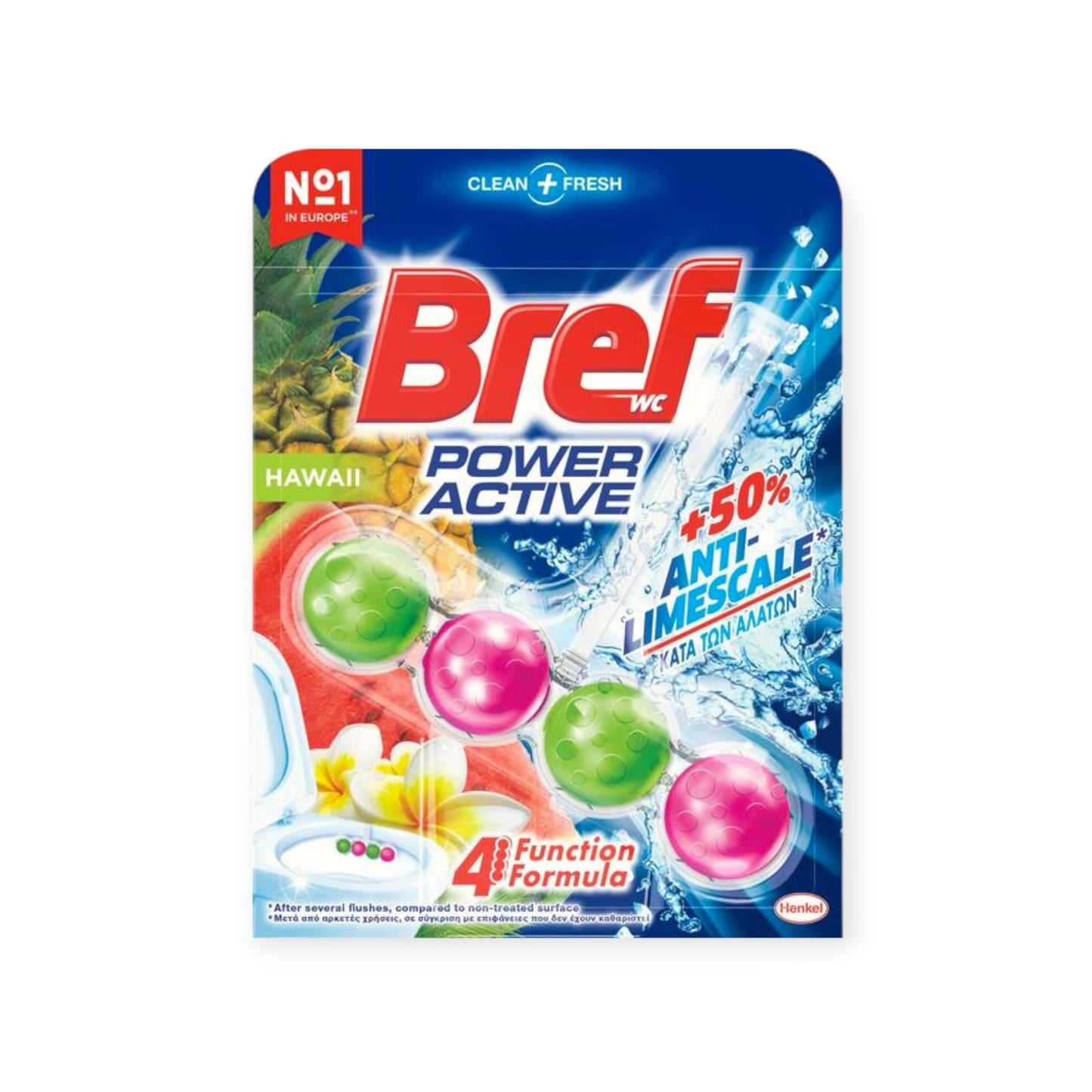 Bref Power Activ Block Λεκάνης Hawai 50gr 10τ (8015100568888)