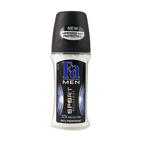 FA Deo Roll-on Sport Recharge 50ml 6τ (6281031256589)