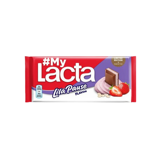 Lacta Σοκολάτα Γάλακτος Lila Pause 100gr 14τ (7622201115456)