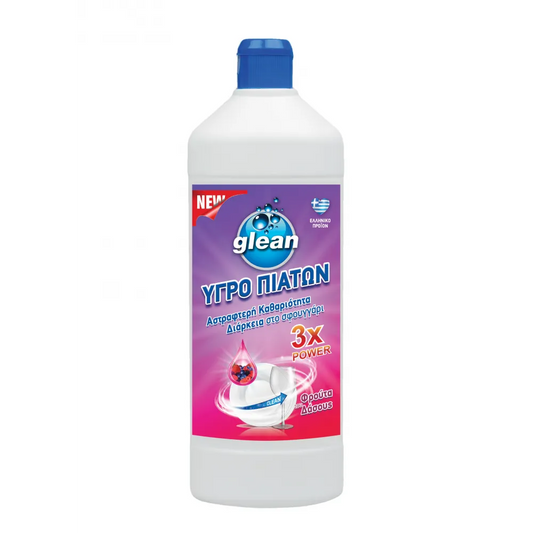 Glean Υγρό Πιάτων Με Άρωμα Φρούτα Του Δάσους 750ml (5206362102238)