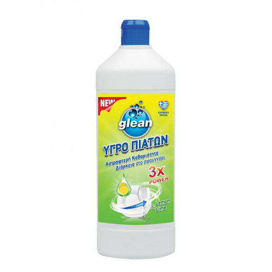 Glean Υγρό Πιάτων Με Άρωμα Λεμόνι & Λάιμ 750ml (5206362102214)