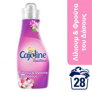 Cajoline Fabric Softener 28 Measures Creations with Lily &amp; Forest Fruit Scent 700ml 8t (8710847896323)