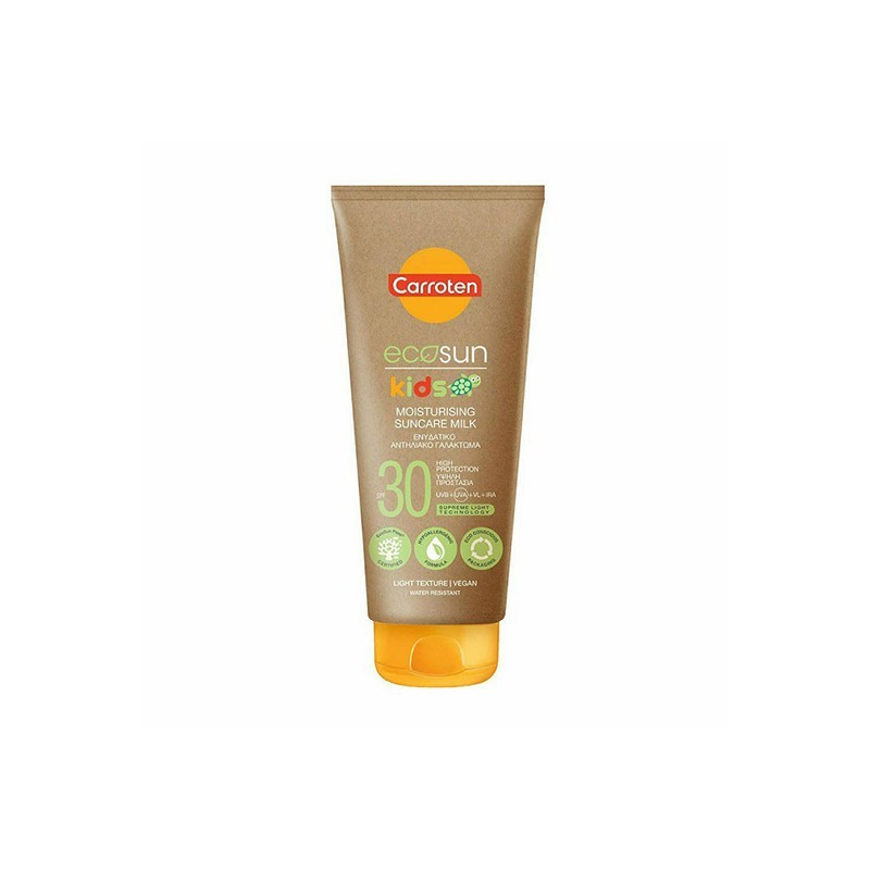 Carroten EcoSun Kids Ενυδατικό Αντιηλιακό Γαλάκτωμα SPF30+ 200ml 6τ (5201314160076)