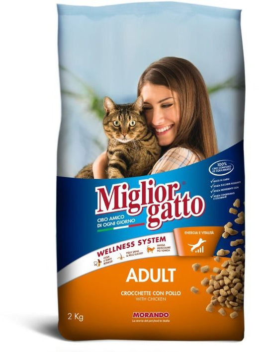 Morando Miglior Gatto Chicken/Turkey 2kg 12t (8007520105200)