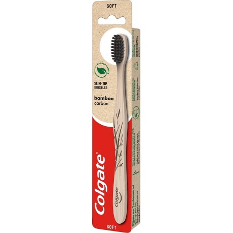Colgate Bamboo Carbon Soft Μπεζ (8718951295735)