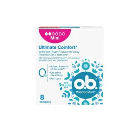 OB Tampon ProComfort Dynamic Fit Mini for Light Flow 8pcs 24t (3574661331133)