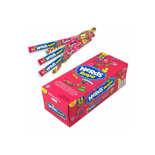 Nerds Ζαχαρωτά Rope Rainbow 24*26gr