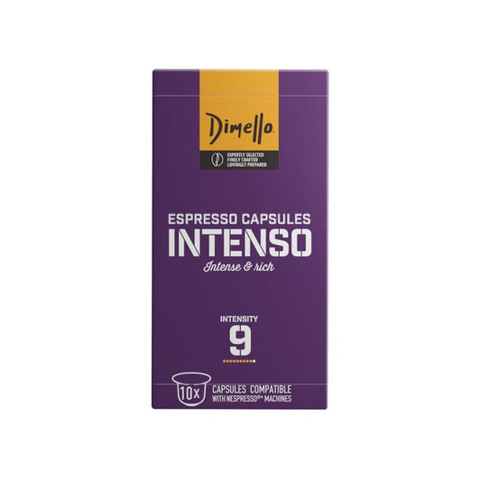 Dimello Espresso Intenso 10 Κάψουλεςx5.6gr 10τ (5205800003601)