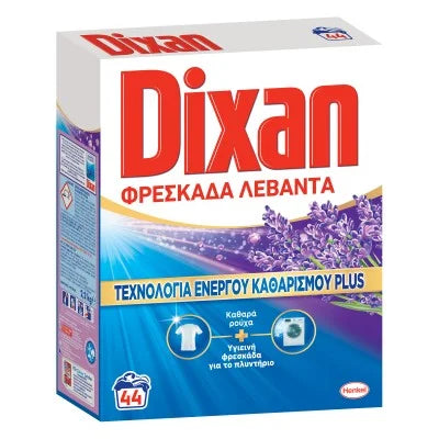 Dixan Lavender Laundry Detergent Powder 44 Measures (5201395161535)