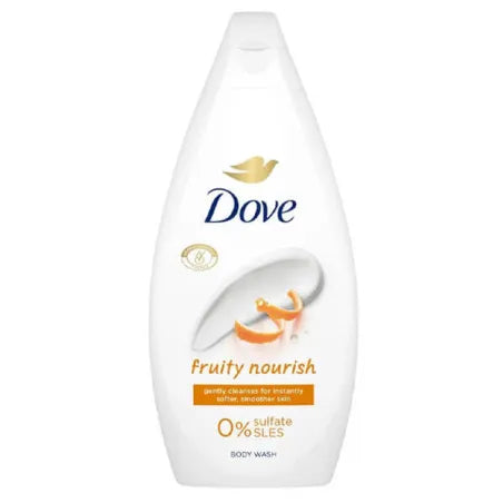 Dove Αφρόλουτρο Fruity Nourish 0% Sulfate 720ml 12τ (8720181468360)