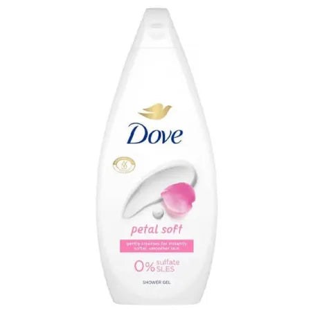 Dove Αφρόλουτρο 720ml Petal Soft 0% Sulfate 12τ (8720181472022)