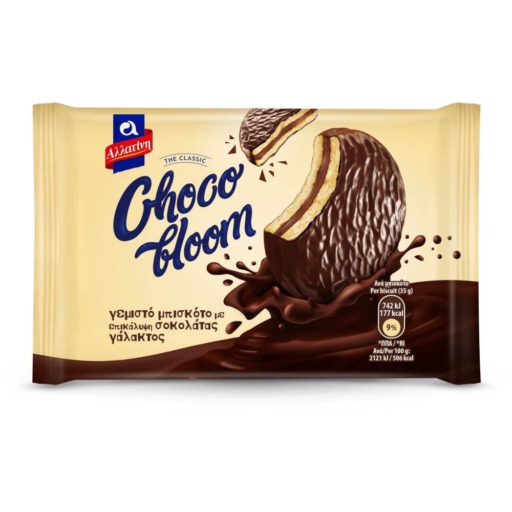 Μπισκότα Αλλατίνη Choco Bloom 35gr (5203064001494)