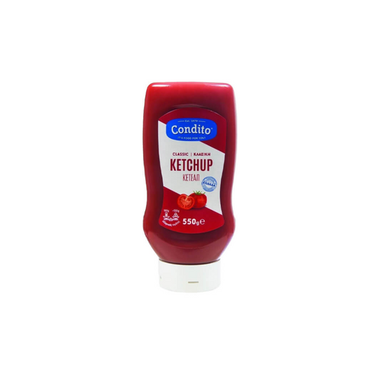 Ketchup Condito Classic Top Down 550gr 12t (5202132020443)
