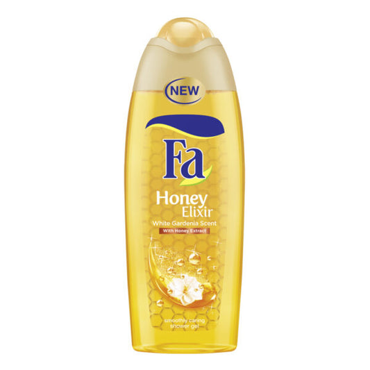 Fa Honey Elixir White Gardenia Scent Honey Extract Smoothly Caring Shower Gel 250ml 12τ (4015100190380)