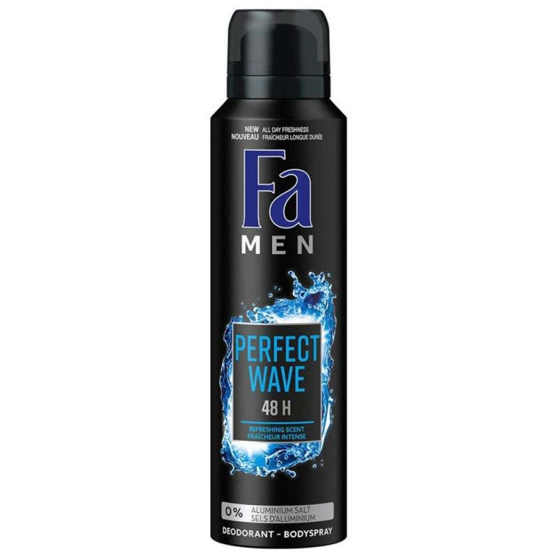 Fa Men Perfect Wave Deodorant 48h in Spray Without Aluminum 150ml 6t (5410091640750)