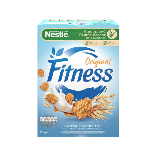 Nestle Fitness Δημητριακά Σίτου Ολικής Άλεσης & Ρυζιού 375gr 22τ (7613034152381)