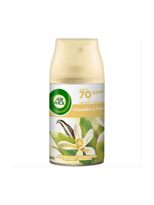 Airwick Ανταλλακτικό Συσκευής Ψεκασμού Freshmatic Vanilla & Orchid 250ml 6τ (8410104156237)