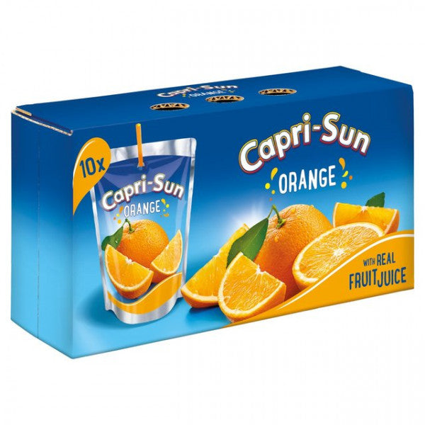 Capri-Sun Χυμός Πορτοκάλι 10x200ml (4000177836002)