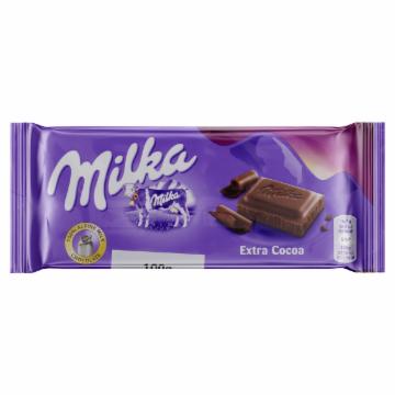 Σοκολάτα Γάλακτος Milka Extra Cocoa 100gr 22τ (7622210397119)