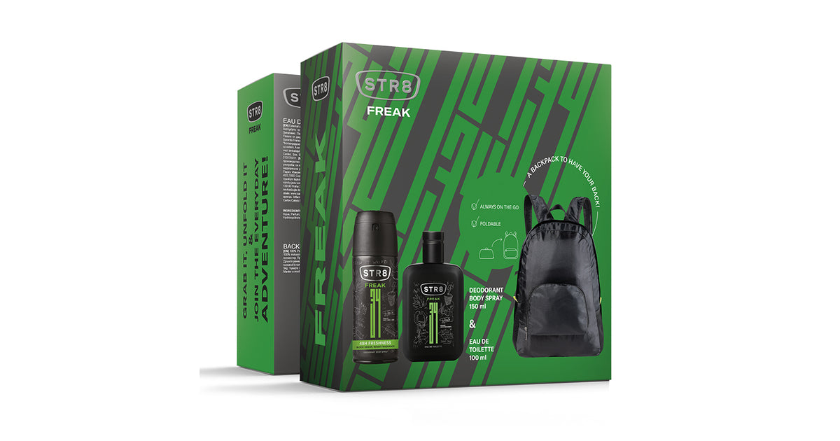 STR8 Άρωμα 100ml & Αποσμητικό Spray 150ml & Δώρο Σακίδιο Πλάτης